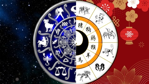 Čínský vs. klasický horoskop (obrázek)