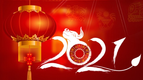 Čínský Nový rok Buvola 2021 (obrázek)