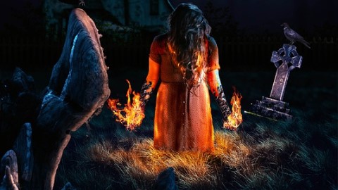 Pálení čarodějnic v Irsku (obrázek)